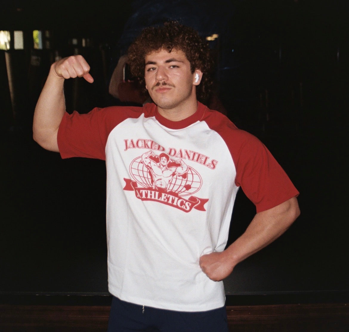 Red Raglan T-Shirt